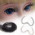 Sky Blue - 5Pcs False Eyelashes For Diy Decor Doll Eye Black Brown Simulation Toy Eyelash Dolls Plush Eye Lash Doll Makeup Accessories By WTB