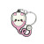 Green - 1Pcs Pvc Rubber Hot Keychain For Nurses New Design Medicine Style Heart & Brain Car Key Pendant Cute Bag Ornament Gift By WTB