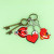 Beige - 1Pcs Pvc Rubber Hot Keychain For Nurses New Design Medicine Style Heart & Brain Car Key Pendant Cute Bag Ornament Gift By WTB