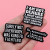Metal Black Zinc Plated - Funny Quotes Enamel Pins Skeleton Women'S Brooches Men Lapel Pins Badge On Backpack Costume Accessories Phrase Jewelry Gifts By WTB