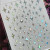 Normal White - 3D Laser Silver/Rose Gold Hollow Cross Star Nail Art Stickers Design Self-Adhesive Hollow Cross Star Nail/Body Art Decor Sticker By WTB