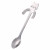 Silver - Stainless Steel Coffee Spoon Lovely Cute Cat Shape Teaspoon Dessert Snack Scoop Ice Cream Mini Spoons Tableware Kitchen Tools By WTB