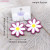 35Mm Acrylic Daisy Dangle Earrings Cute Earrings Glitter Jewelry Acrylic Earrings By WTB