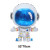 3D Rocket Balloon Self Standing Foil Balloon With Base Astronaut Balloon Rocket Balloon For Outer Space Party Decoration By WTB