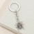 Green - Spider Keychain Araneid Animal Key Ring Metal Key Chains Halloween Gifts For Women Men Handbag Accessorie Diy Handmade Jewelry By WTB