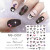 Lavender - 1Pcs 3D Cute Chulomi Melody Hello Kitty Cartoon Stickers For Nails Nail Accessories Mickey Mouse Barbie Princess Nail Stickers By WTB