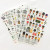 6Pcs/Lot Korean Waterproof Cartoon Cute Transparent Diy Decoration Stickers Hand Account Stickers Kawaii Plastic Cup Stickers By WTB