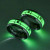 Fashion Love Heart Glow Rings Ecg Luminous Titanium Steel Teenager Heartbeat Fluorescence Couple Rings For Boys Girls Gifts By WTB