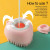 White - Pet Dog Shampoo Brush Cat Massage Comb Grooming Scrubber Brush For Bathing Soft Silicone Rubber Brushes Pet Shampoo Massager By WTB