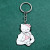 Red - Sanrio Kuromi Hello Kitty Keychain Funny Muscle Anime Figure Keychain Girls Backpack Pendant Jewelry Accessories By WTB