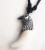8 Style Punk Alloy Wolf Leopard Head Eagle Head Tiger Teeth Pendant Necklace Charms Beads Sweater Chain Rope Women Amulet By WTB