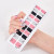 Black With White - 22 Tips/Sheet Pure Solid Color Temporary Tattoos Kids Sticker For Nails Nail Designs Novidades Fashion Nail Stickers Nail Tips By WTB