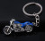 Black - Mountain Motorcycle Pendants Keychain New Model Car Key Holder Color Metal Bag Charm Accessories 3D Crafts Key Chain 1729 By WTB