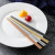 Pink - 304 Stainless Steel Metal Chopsticks Tableware 1 Pair Non-Slip Chinese Chopstick Sushi Sticks Flatware Kitchen Accessories By WTB