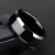 Main Stone Black, Ring Size: 8 - Auxauxme 8Mm Black Titanium Stainless Men Ring Simple Wedding Bands Rings Gift For Male Jewelry Size 5-13 Drop Shipping By WTB