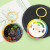 Black - Color Wheel Keyring For Painters, Interactive Keychain, Art Keychains, Gifts By WTB