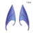 Clear - 1Pairs Cosplay Latex Fairy Angel Elf Ears Halloween Masquerade Party Costumes Halloween Party Decoration Supplies Photo Props By WTB