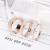 Rose Gold Color Frosted Finger Ring For Woman Man Wedding Jewelry 316L Stainless Steel Top Quality Never Fade By WTB