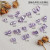 Yellow - 20Pcs Nail Art Light Purple Sparkling Crystal Glass Diamond Violet Pointed Bottom Bare Rhinestone Gem Nail Accessories Charms By WTB