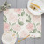 Floral Pattern Placemat Kitchen Decor Cotton Linen Boho Flower Dining Table Mats Coaster Pad Bowl Coffee Cup Mat 30X40Cm By WTB