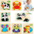 Wooden Puzzle Jigsaw Toys For Children Wood 3D Cartoon Animal Puzzles Intelligence Kids Early Educational Toys For Children By WTB