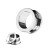 Metal Gold-Color, Main Stone White, Shape\Pattern: Round, Body Jewelry Type: Plug & Tunnel Jewelry, Body Jewelry Application Area: Ears - 4X Combination Black Steel Ear Plug Screw Fit Stretcher 3Mm - 25Mm Gauge Flesh Tunnel Double Flared Exp By WTB