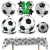 Soccer Party Disposable Tableware Paper Plates Cups Napkins Football Party Supplies Soccer Birthday Party Decoration By WTB