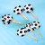 Plum - 24/48Pcs Football Cake Decoration Football Cupcake Topper Soccer Theme Cake Topper Kids Birthday Party Supplies By WTB