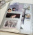 Dark Grey - Minkys Pu Leather Silver A5 Kpop Photocards Collect Binder Idol Photo Card Book Idol Storage Album Stationery By WTB