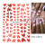 Fuchsia - 5D Embossed Elk Nail Art Sticker Cute Christmas Winter Santa Claus Snowflake Gingerbread Man Engraved Slider Manicure Decoration By WTB
