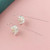 Gem Mint - 925 Silver Heart Shape Earrings Women Exquisite Student Jewelry Accessories By WTB
