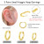 Metal Antique Bronze Plated - Vonmoos New Women 3 Pairs Small Earrings Lady Classic 14K Gold Hoop Fashion Tiny Huggie Hoop Earrings Set Hypoallergenic Earring By WTB