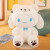 White, Height: 11Cm-30Cm - Kawaii Sanrio Plushies Toy Hello Kitty Cinnamonroll Pochacco Kuromi Plush Doll Cos Bear Cute Toys Children Birthday Gifts By WTB