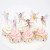 Mint Green - 12/24Pcs Fairy Cake Topper Girl Birthday Party Cupcake Topper Fairy Theme Party Decoration Wing Angel Fairy Cake Topper By WTB
