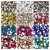 Multi-Colored, Size: 9Mm - Ss3~Ss20 Size Rhinestone Top Quality Crystal Non Hotfix Rhinestone Super Bright Glass Strass Diy Nail Art Decorations By WTB