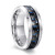 8Mm Tungsten Mens Ring Chamfered Inlaid Carbon Fiber Stainless Steel Ring For Women Wedding Band Couples Jewelry Accessories By WTB