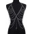 Metal Light Yellow Gold Color - Body Chain For Women Quartz Crystal Stone Chain Bra Metal Body Harness Top Sexy Accessories Jewelry By WTB
