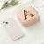 Beige - Letter Jewelry Storage Box Portable Home Travel Earrings Necklace Storage Case For Women Ring Organizer Pu Leather Display Case By WTB