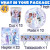 New Frozen Elsa Anna Party Decorations Snow Queen Theme Tableware Balloon Set Baby Shower Kids Girls Birthday Party Supplies By WTB