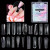 Clear - 120Pcs Nail Forms Full Cover False Nails Quick Building Mold Fake Nail Shaping Extend Top Molds For Gel Salon Manicure Art By WTB