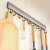 Light Yellow - Wall Mounted Hooks Rack Punch Free Kitchen Utensils Storage Row Hook Holder Bathroom Towel Robe Coat Hangers Multi-Purpose Hooks By WTB