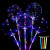 Agate, Ballon Size: 7Inch, Shape: X - 5-20Pcs Colorful Light Up Bobo Balloons 3 Levels Flashing Handle 20 Inches Bubble Balloon 70Cm Stick Christmas Party Decoration By WTB