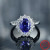 2.0Ct Fasion Real Solid 925 Sterling Silver Ring Fashion Women Gift 5A Zircon Jewelry Brand Wedding Engagement Silver Rings By WTB