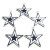 10Pcs Star Charms For Women Diy Jewelry Accessories By WTB