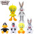 Crimson - New 20Cm Original Looney Tunes Bugs Bunny Plush Toy Classic 32Cm Tweety Q Series Lola Bunny Daffy Cartoon Peluche By WTB