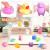 Light Grey - 50-5Pcs Kawaii Squishies Mochi Anima Squishy Toys For Kids Antistress Ball Squeeze Party Favors Stress Relief Toys For Birthday By WTB
