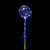 Ruby, Ballon Size: 7Inch, Shape: X - 5-20 Sets Led Light Up Bobo Balloons Colorful 20 Inches Bubble Balloon 3 Levels Flashing Handle 70Cm Stick Birthday Party Decor By WTB