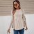 Autumn American Casual Knitted Shirts For Maternity Long Sleeve A Line Loose Clothes For Pregnant Women Pregnancy Tops By WTB