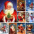 5D Diy Diamond Painting Christmas Diamond Mosaic Children'S Hobby Santa Claus Cross Stitch Cartoon Snowman Picture Decoration By WTB