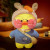 Sky Blue, Height: 11Cm-30Cm - 30Cm Kawaii Lalafanfan Duck Plush Toy Cartoon Lalafanfan Duck Doll Soft Stuffed Animal Plushie Birthday Gifts For Girl Children By WTB